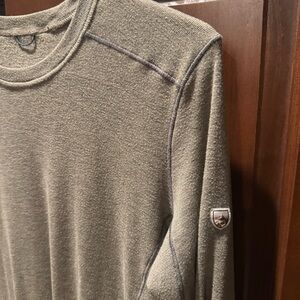 Kuhl Men's Long Sleeve Shirt Olive Green